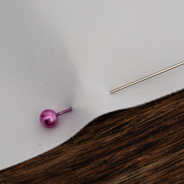 RETRO SEWING MACHINES pat. 1 / pink  - Nylon fabric PUMI