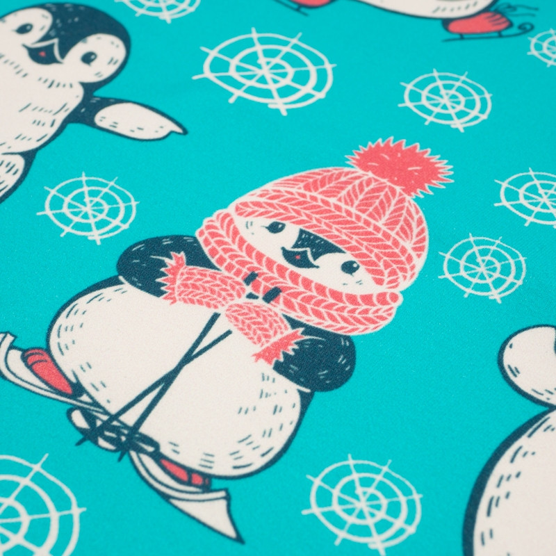 WINTER PENGUINS - looped knit SP250