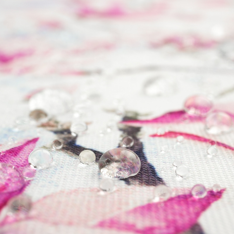 MAGNOLIAS - Waterproof woven fabric