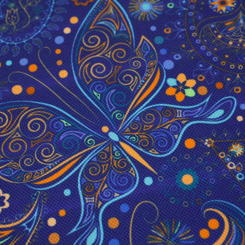 ETNO BUTTERFLIES - Waterproof woven fabric