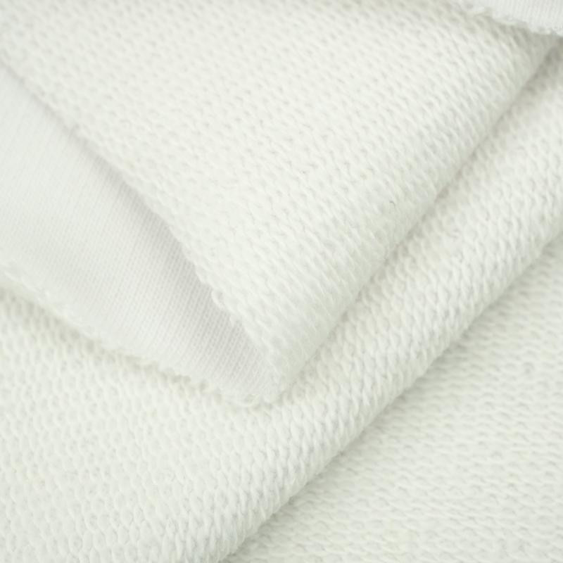 COUPON - WHITE - thick looped knit 