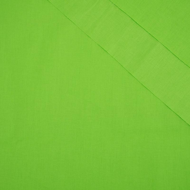 LIGHT GREEN - Cotton woven fabric