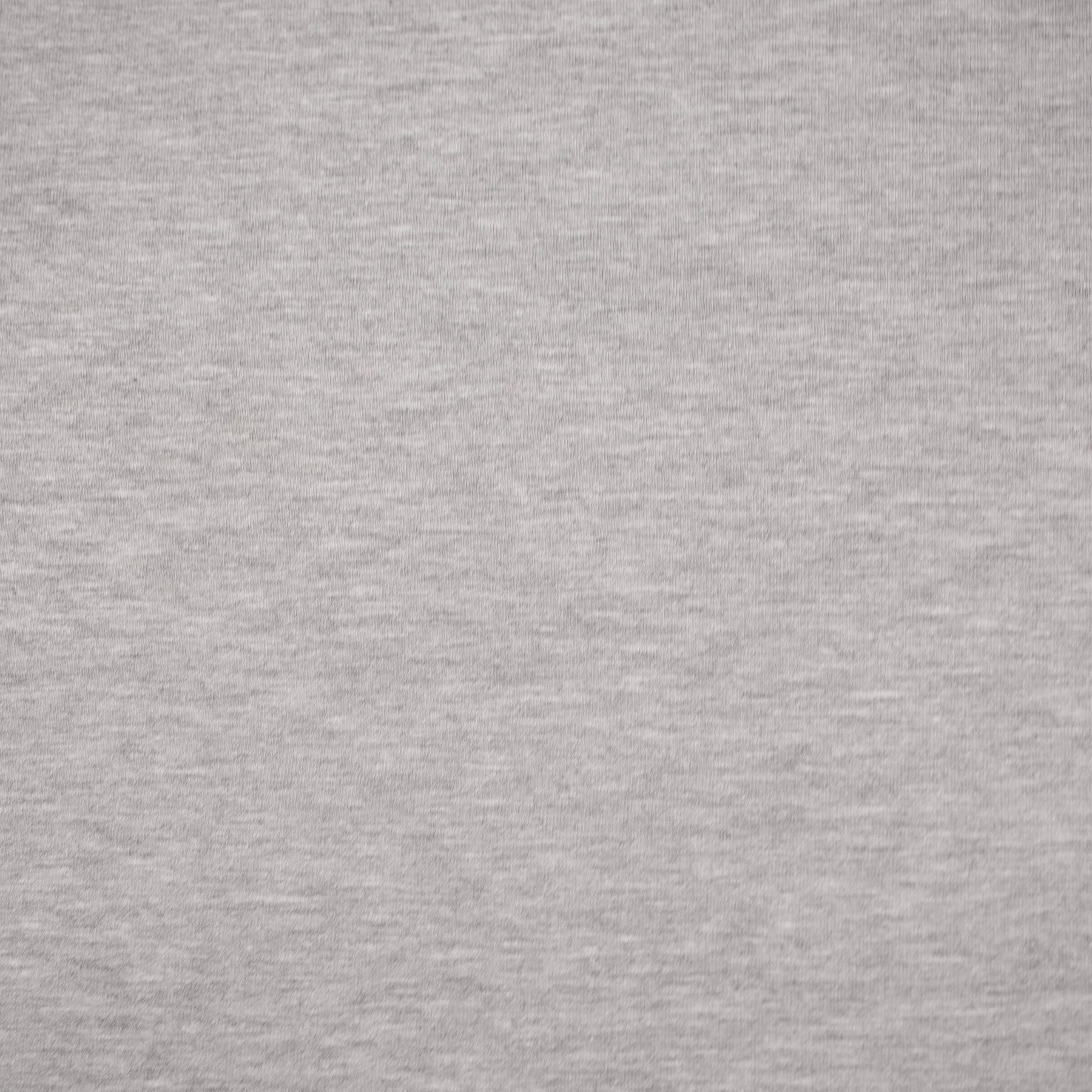 Melange light grey - looped knitwear with elastan