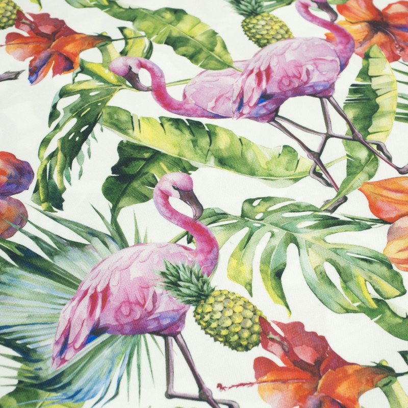 TROPICAL NATURE - Waterproof woven fabric
