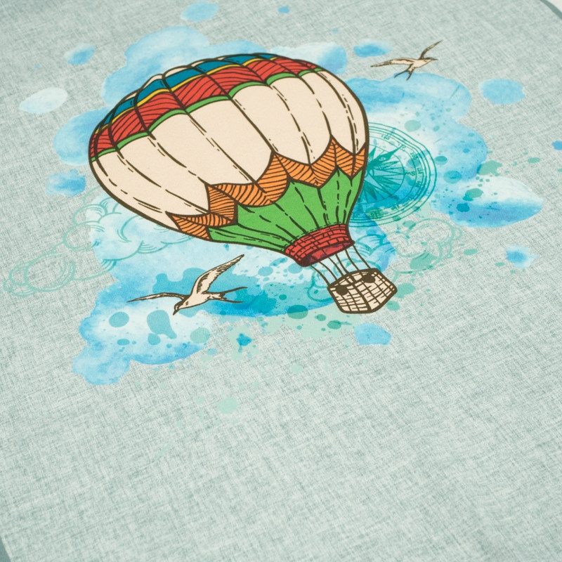 HOT AIR BALLOON - panel looped knit