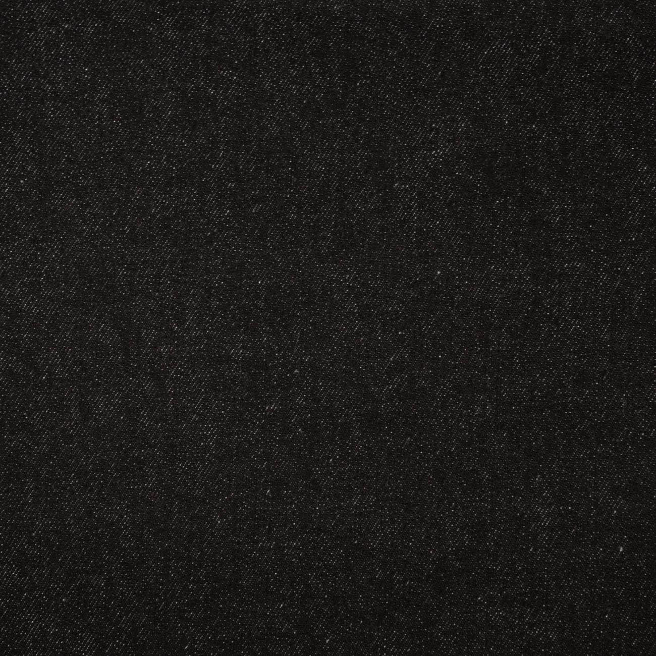 BLACK - Jeans woven fabric 280g