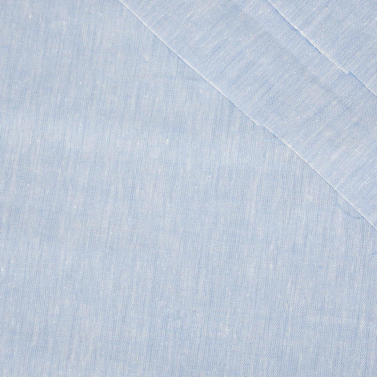 BABY BLUE - LINEN WITH COTTON