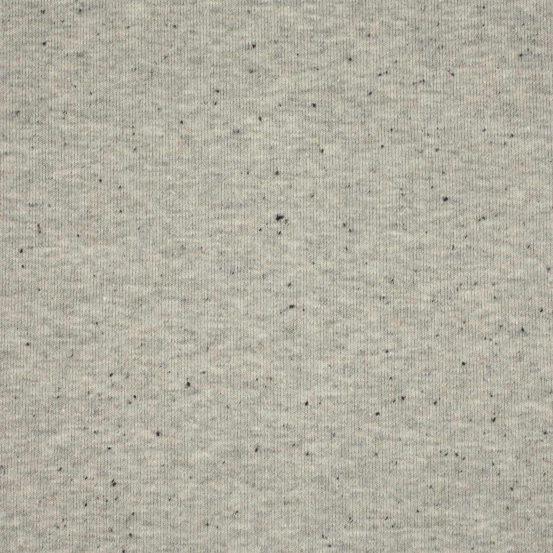 Melange Beige / Straciatella - thick looped knit 