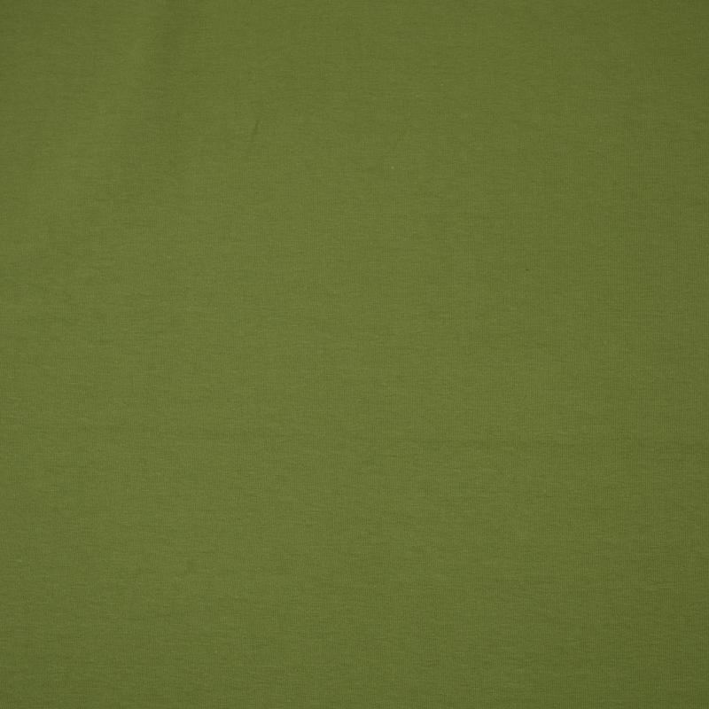 B-04 OLIVE GREEN - looped knitwear with elastan