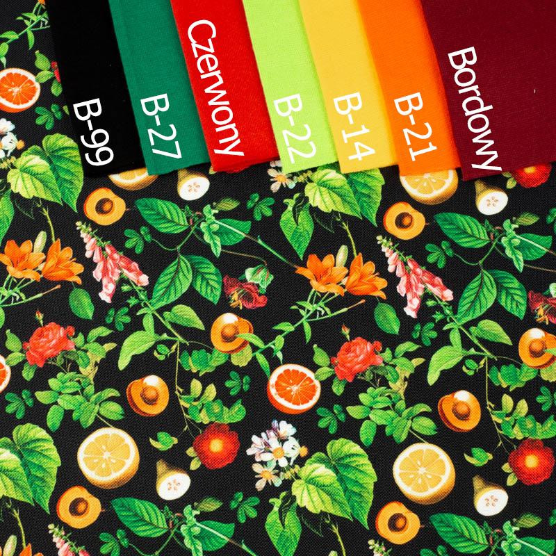MINI PARADISE FRUITS pat. 2 (PARADISE GARDEN)  - Woven Fabric for tablecloths