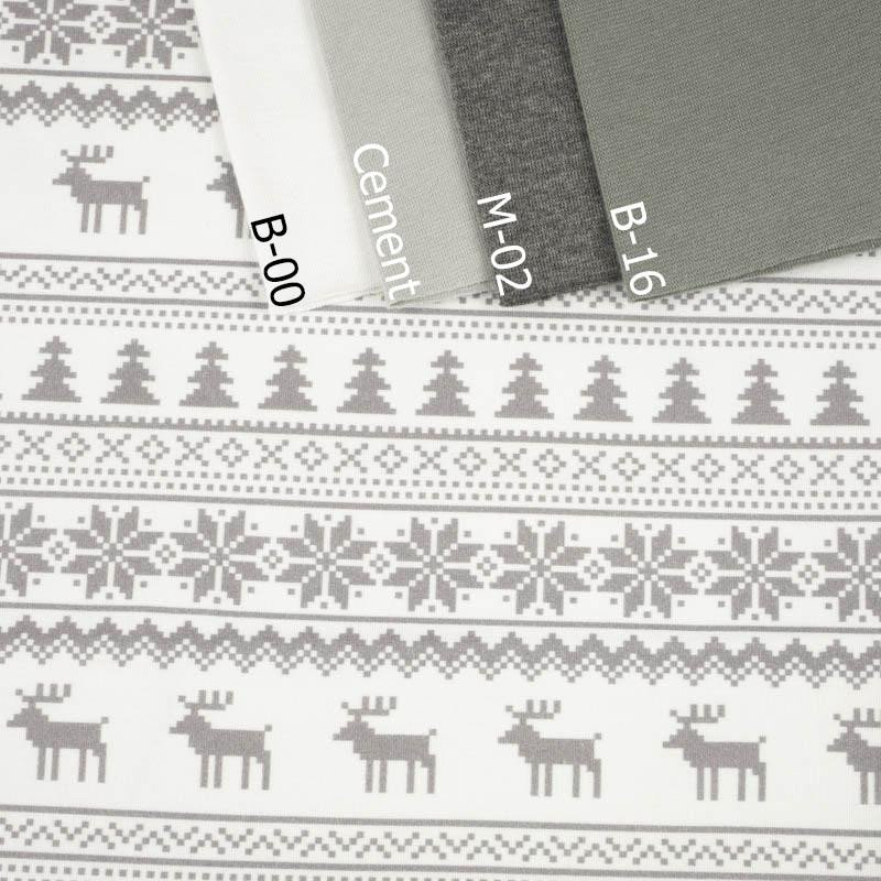 REINDEERS PAT. 2 /  light grey - looped knit 