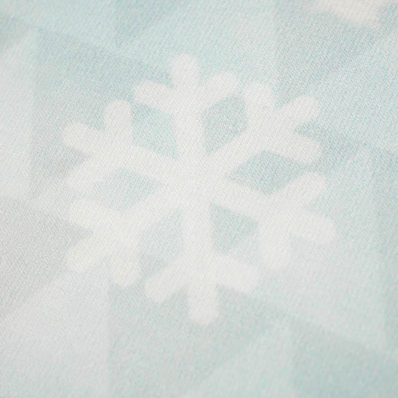 HOARFROST / triangles (WINTER IN THE MOUNTAINS) - single jersey with elastane 