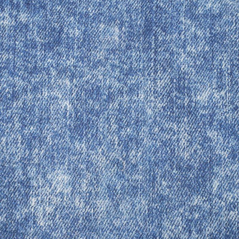 VINTAGE LOOK JEANS (blue) - looped knit fabric