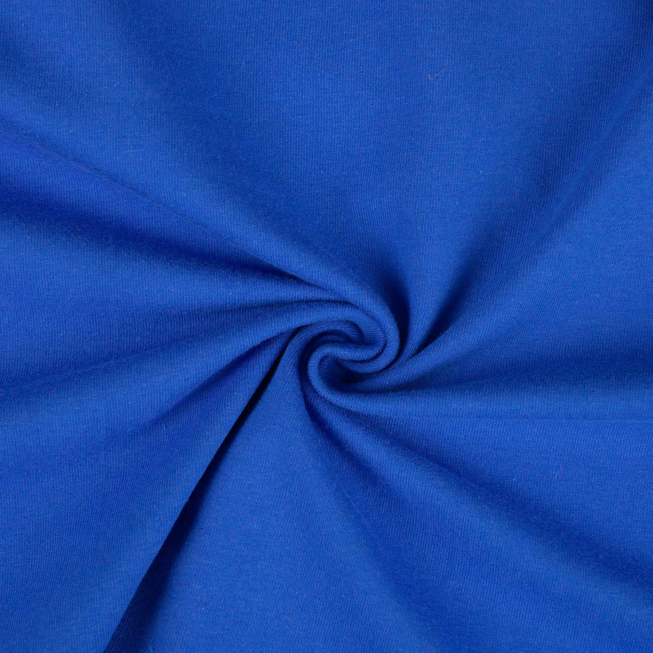 BLUE - looped knitwear with elastan