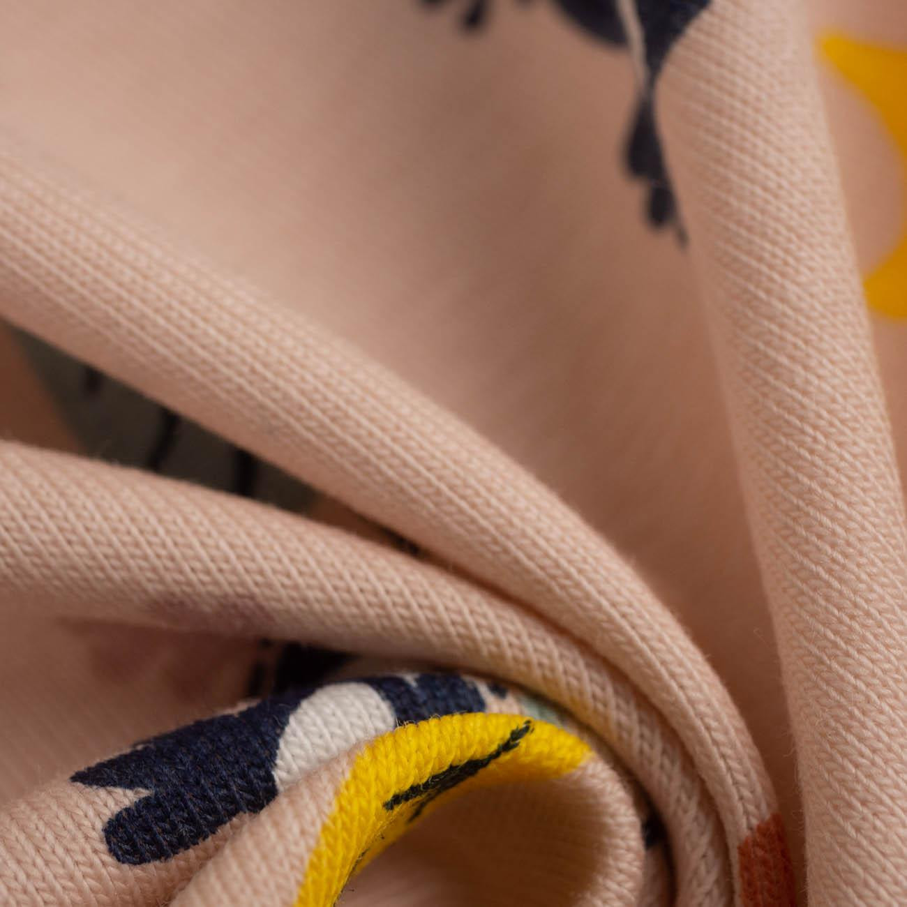 WINTER SPARROWS / salmon pink - single jersey