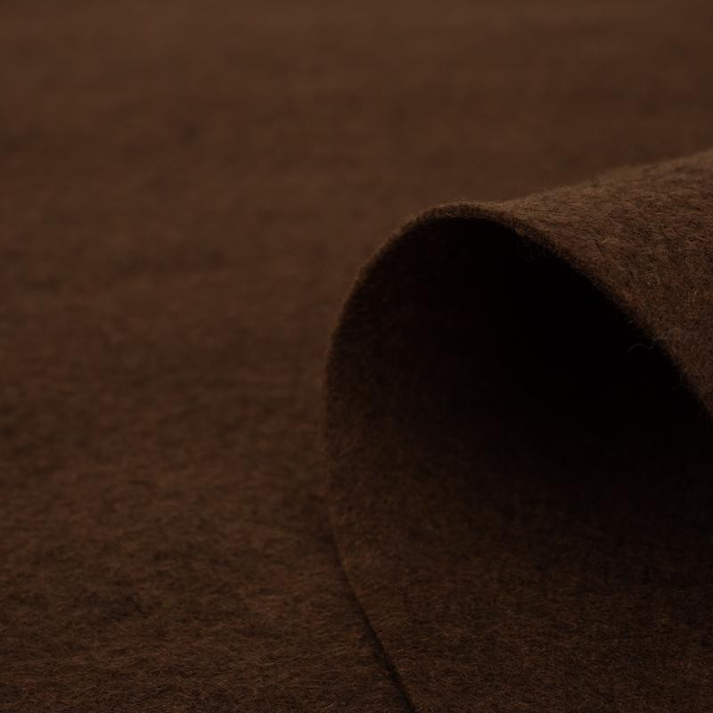 Decorative felt 41x50 - brown