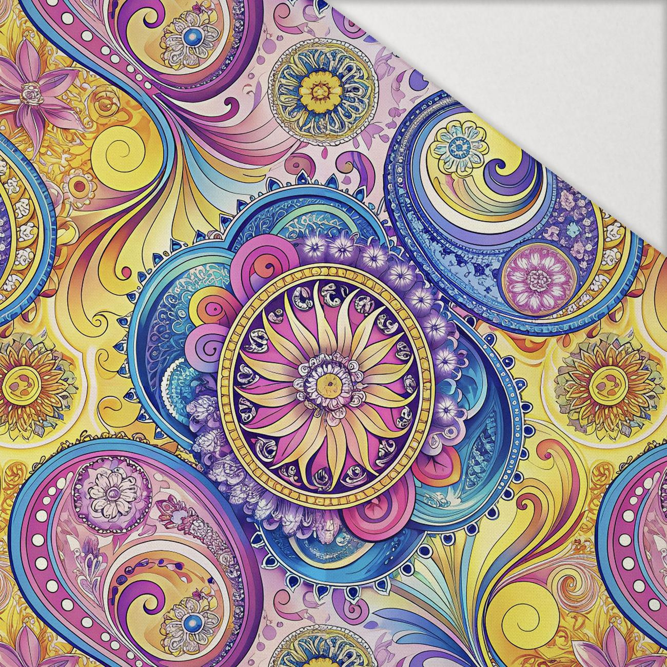 PAISLEY wz.21 - Hydrophobic brushed knit