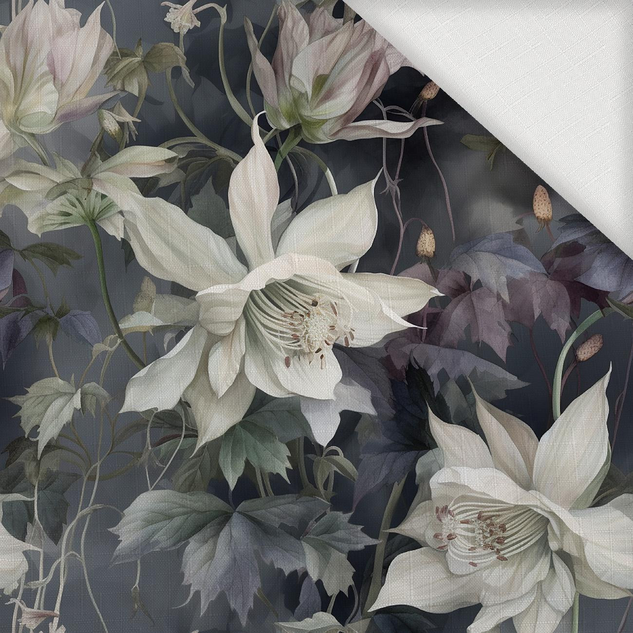 PASTEL FLOWERS WZ.1 - Woven Fabric for tablecloths