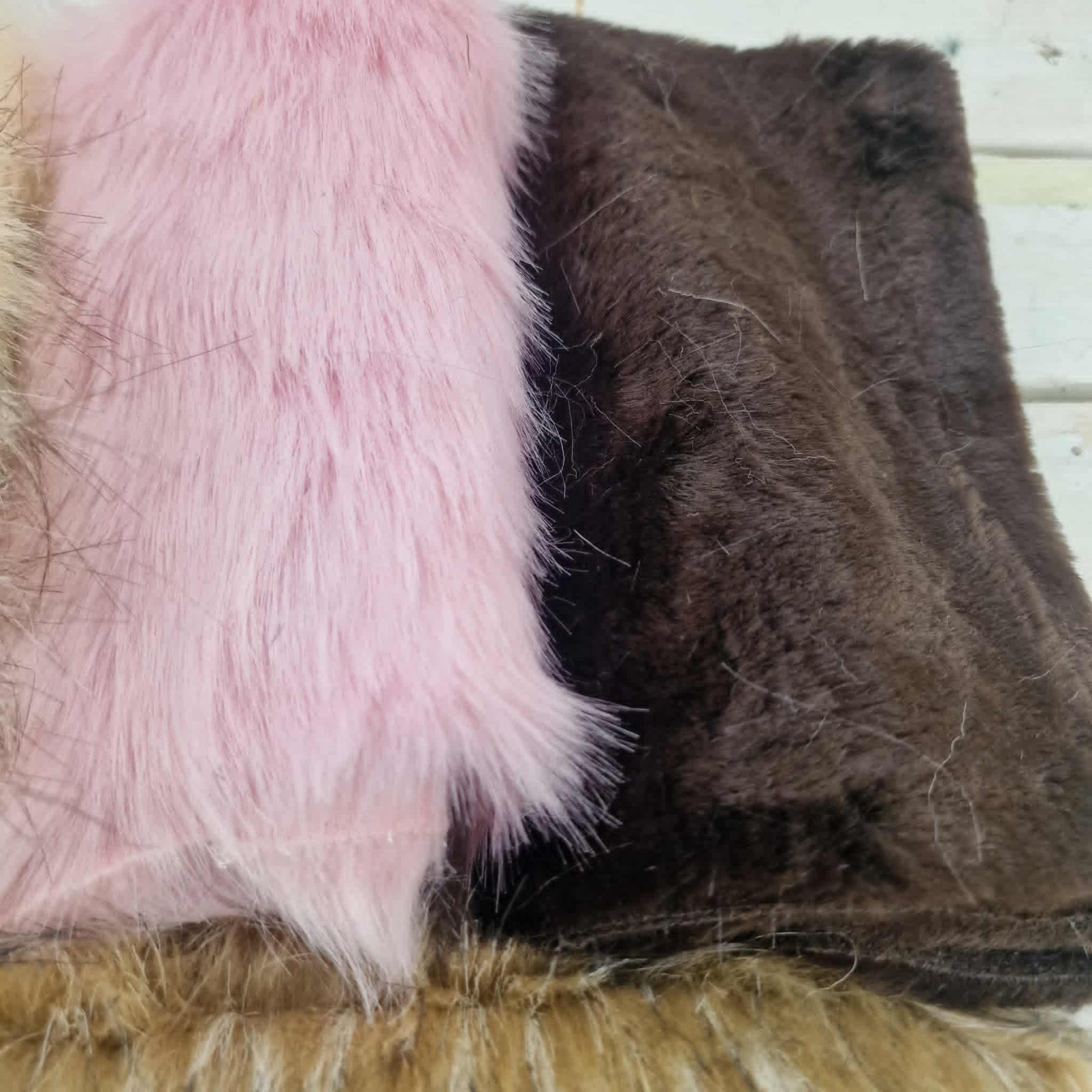Bundle of Faux Fur Pieces PAT. 3