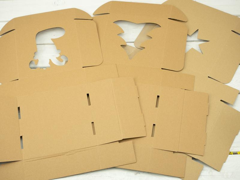 DECORATIVE BOX - Christmas boxes 3 pcs set