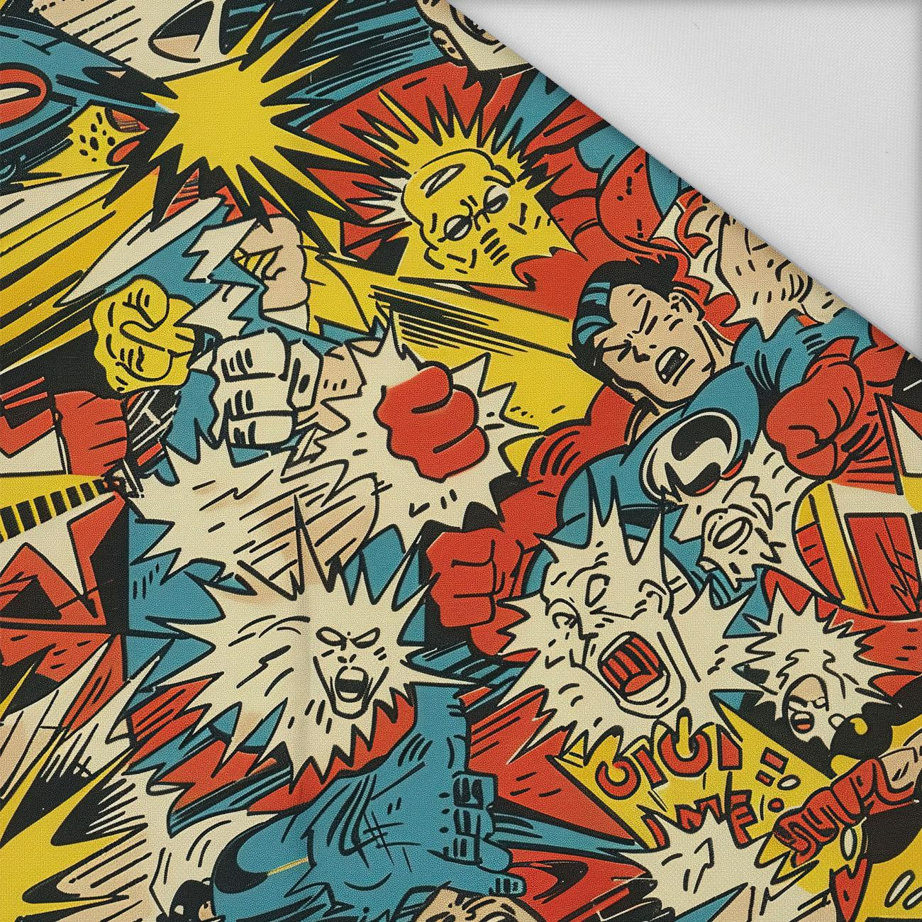 RETRO COMICS PAT.2 - Waterproof woven fabric