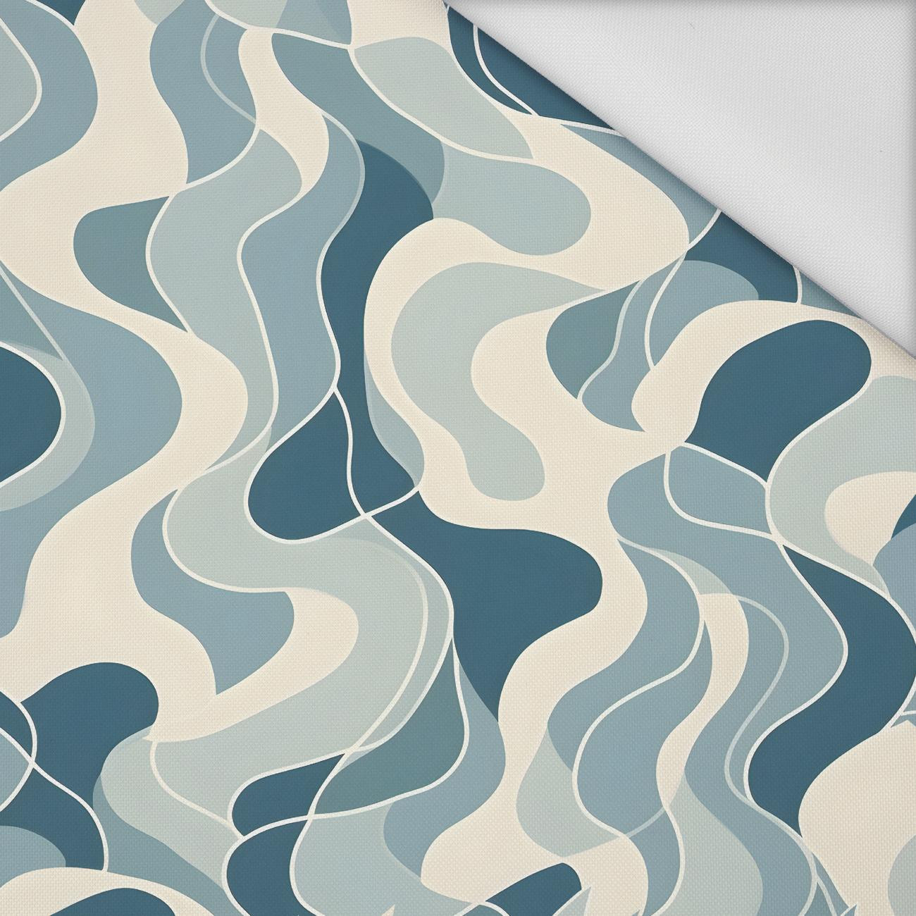 RETRO FLORAL - Waterproof woven fabric