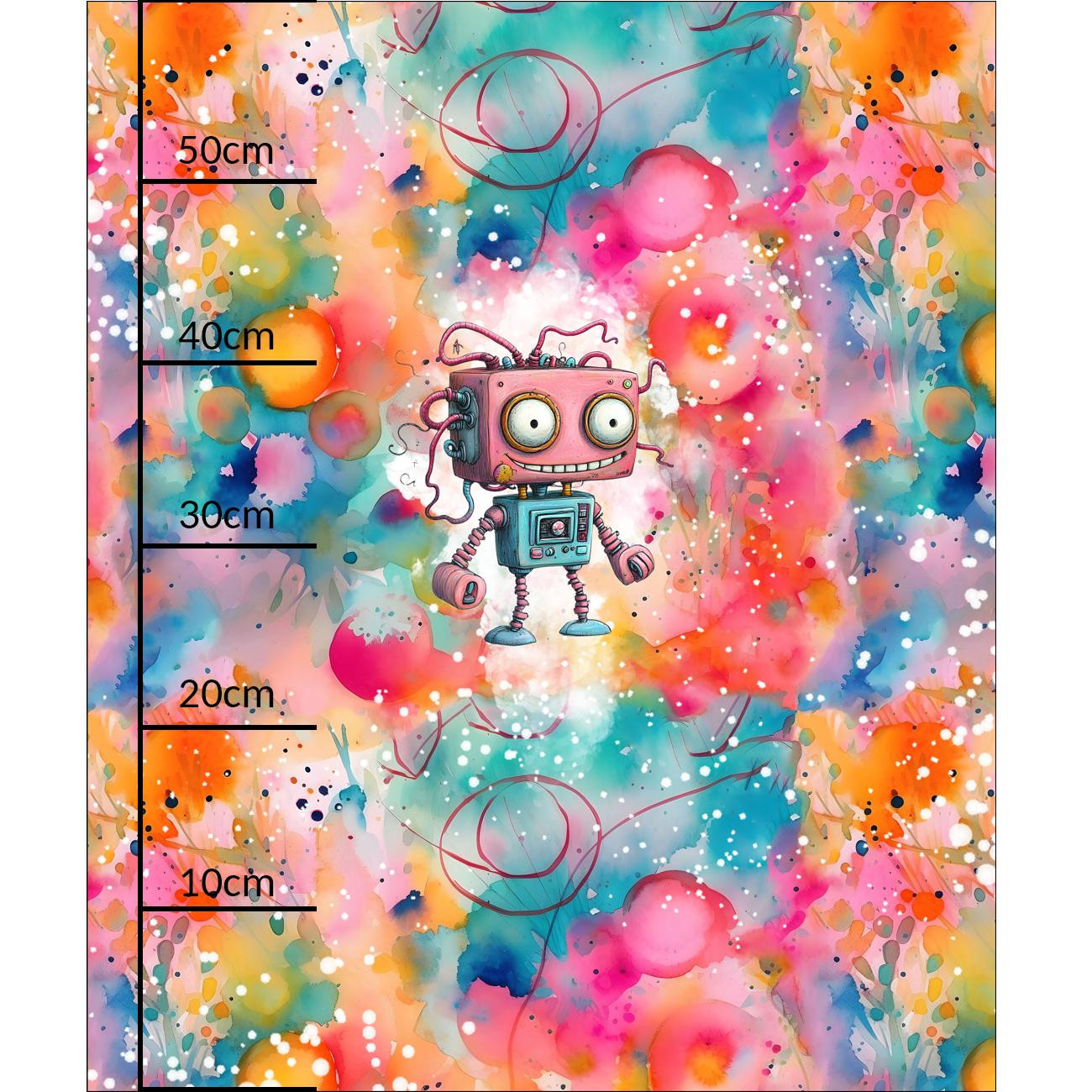 ROBOT wz.10 - panel (60cm x 50cm) SINGLE JERSEY