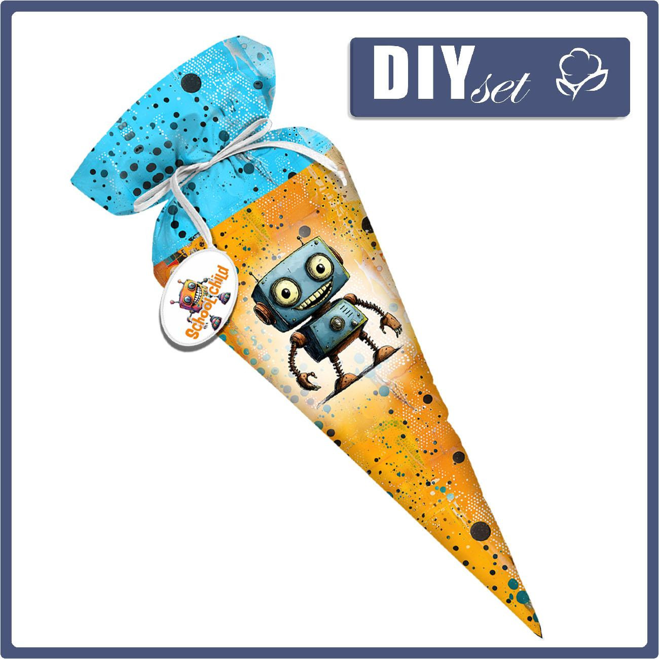 First Grade Candy Cone - ROBOT PAT.6 - sewing set