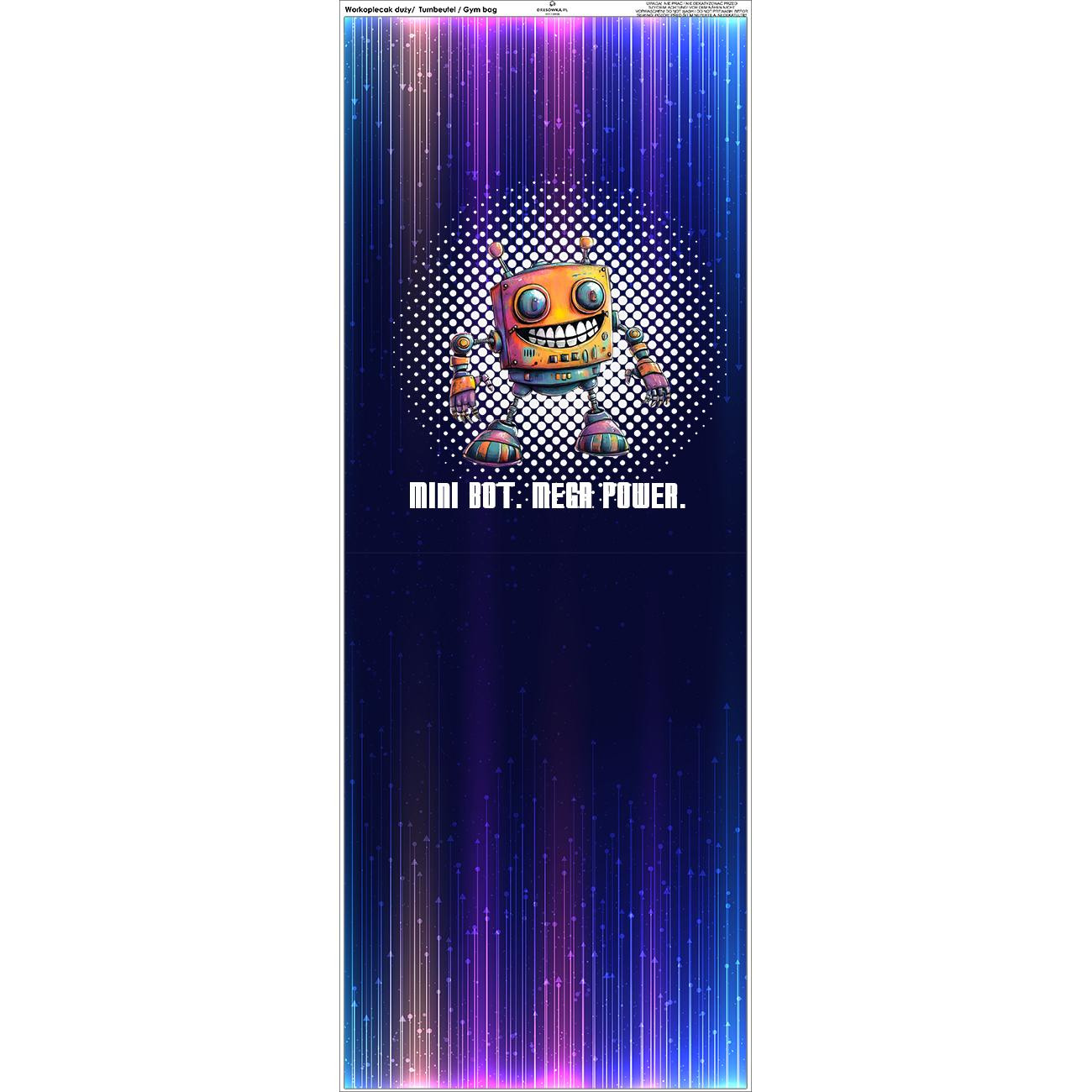 GYM BAG - ROBOT WZ.9 - sewing set