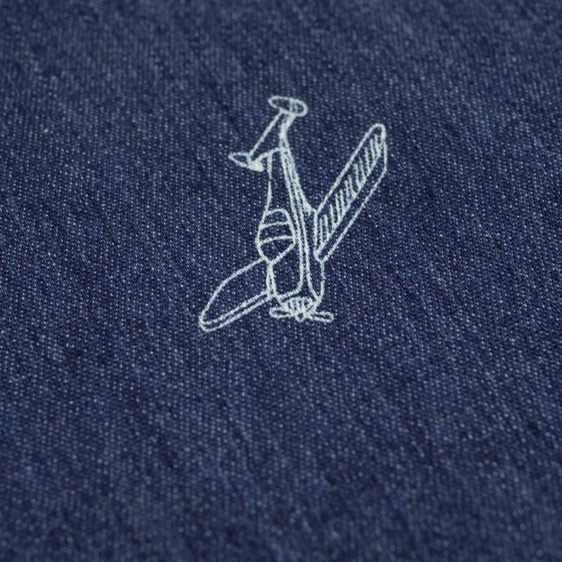 AIRPLANES / dark jeans - Jeans woven fabric TJ195