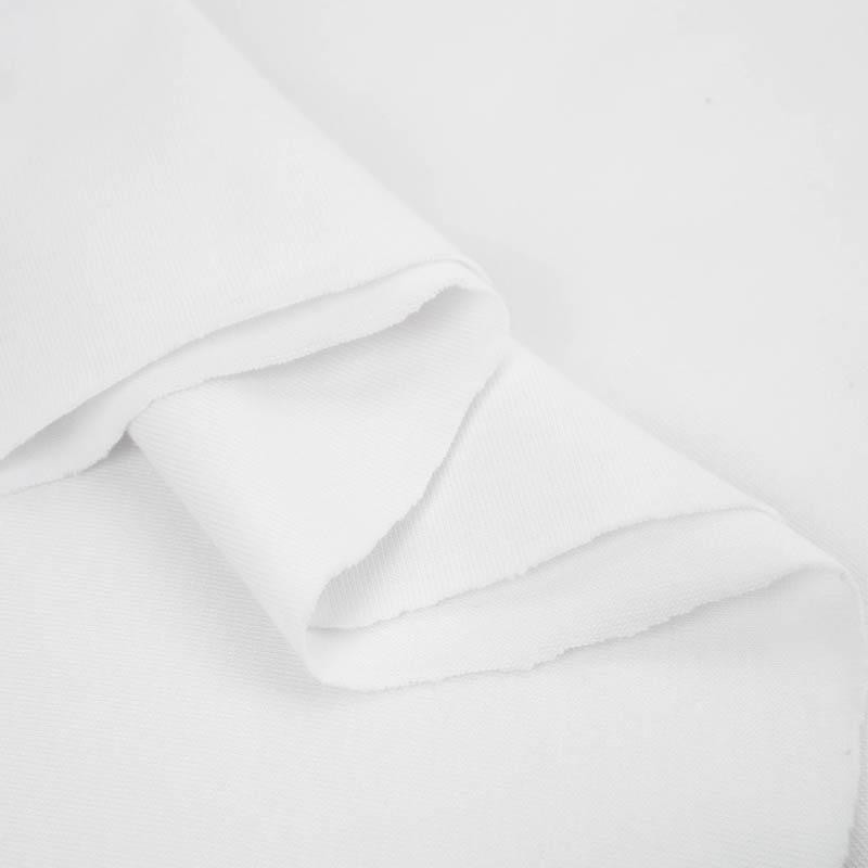 DOTS WHITE / light mint - single jersey with elastane 