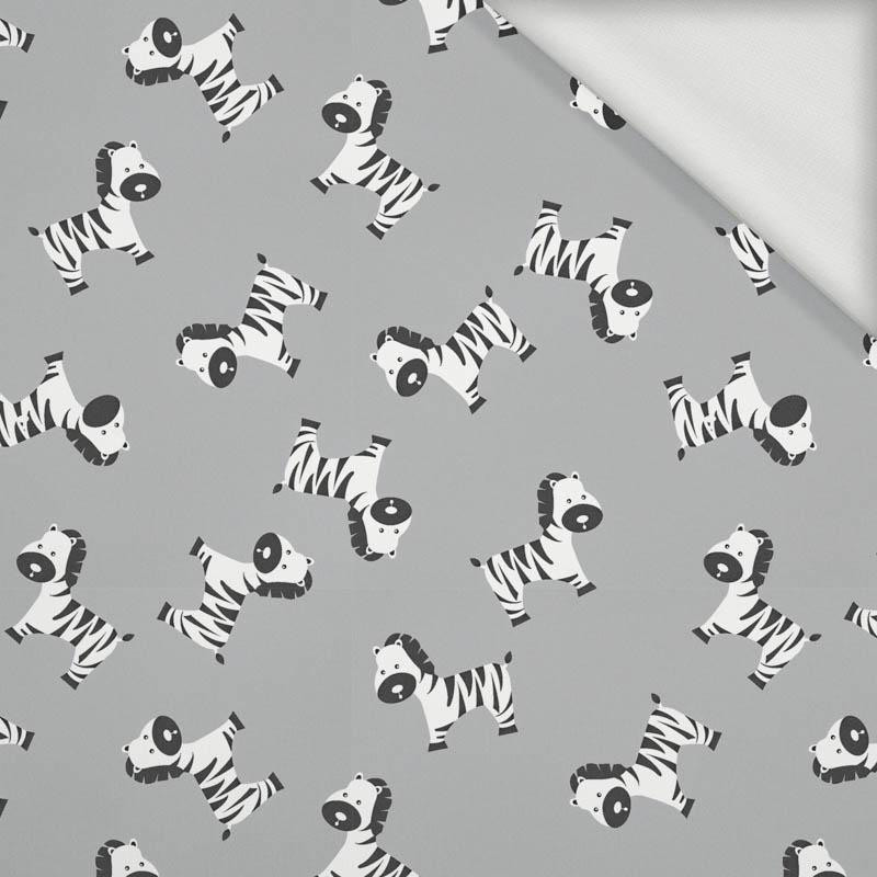 LITTLE PANDAS (ANIMAL GARDEN) - looped knit fabric