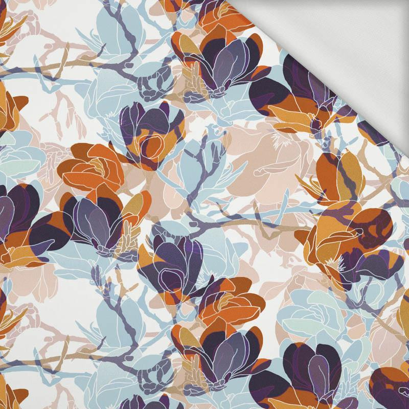 MAGNOLIAS pat. 2 (colorful) - looped knit fabric