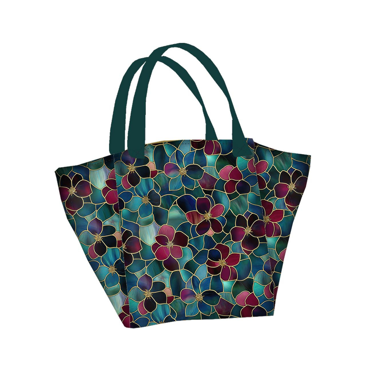 XL bag with in-bag pouch 2 in 1 - STAINED GLASS WZ.16 - sewing set