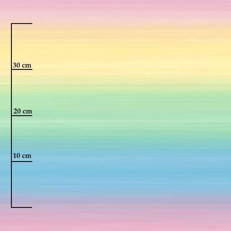 RAINBOW STRIPES XL pat. 2 - single jersey with elastane 