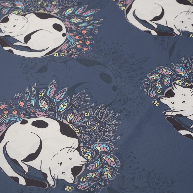 SLEEPY KITTIES - Nylon fabric