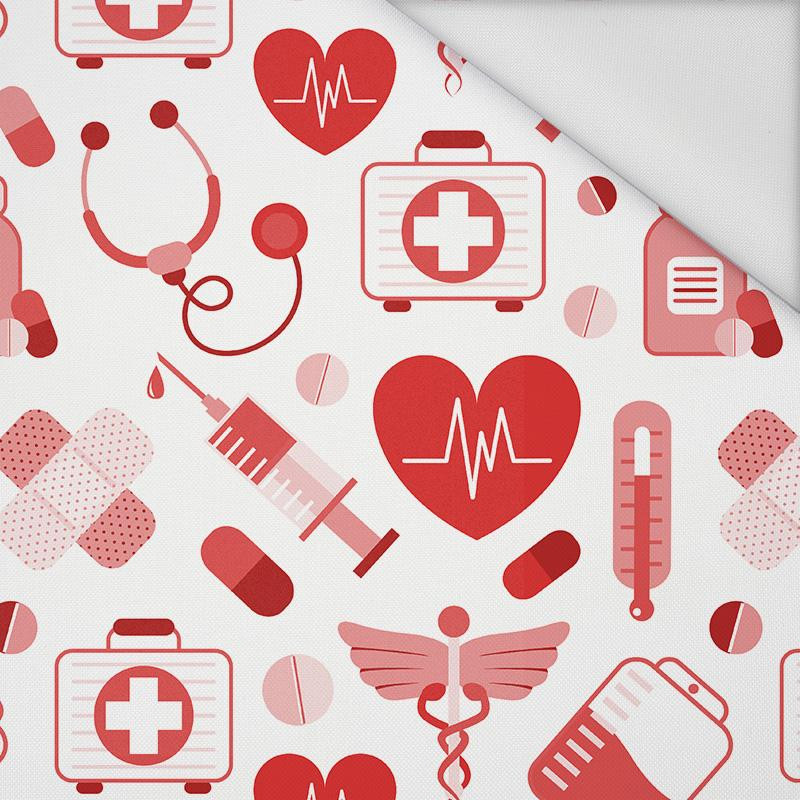 MEDICAL RESCUE (HOBBIES AND JOBS) - red / white - Waterproof woven fabric
