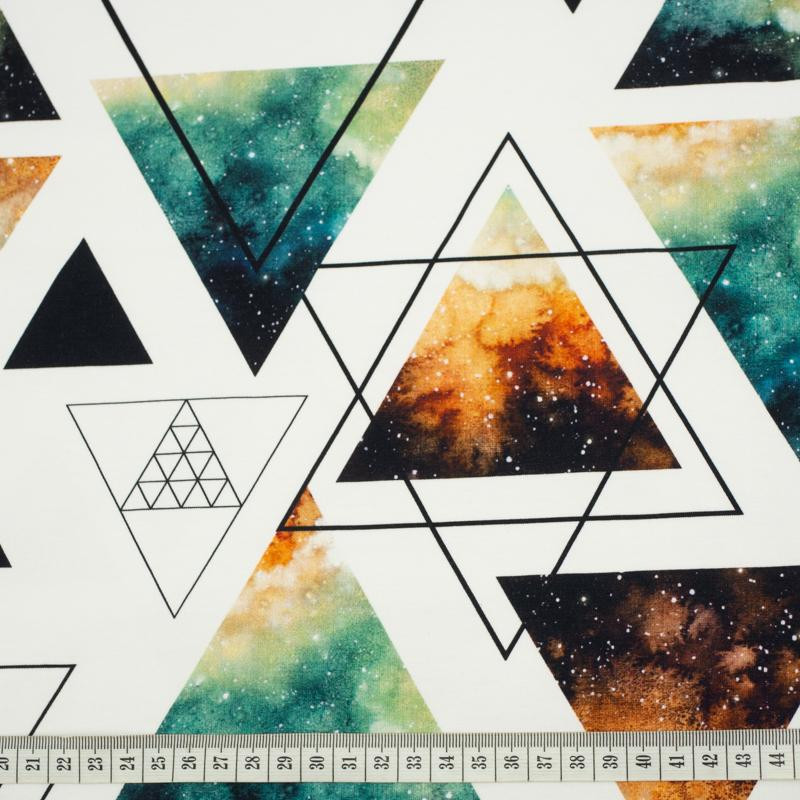 TRIANGLES / galactic journey - looped knit