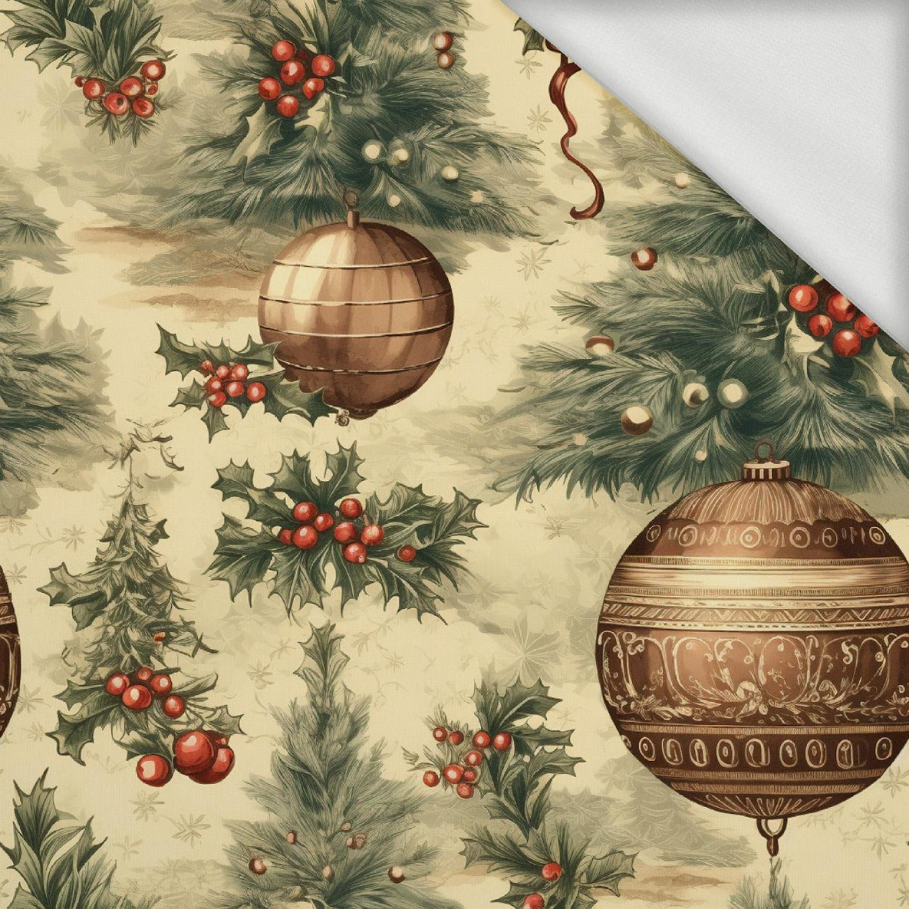 Vintage Christmas wz.8 - looped knit fabric