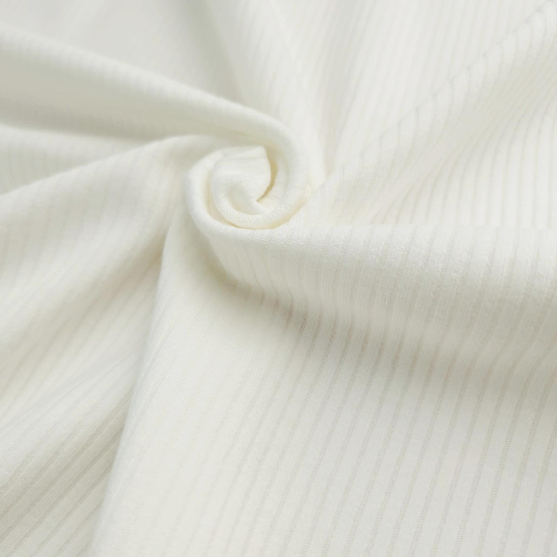 Ribbed Knit HARMONIA 4x2 - Cloud Dancer/ ECRU (D-02)