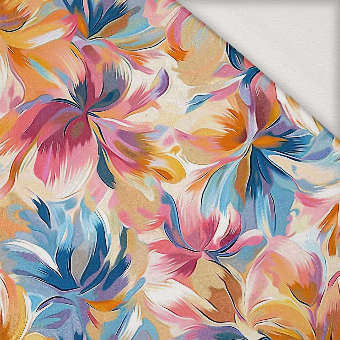 WATERCOLOR FLOWERS wz.8 - Viscose jersey