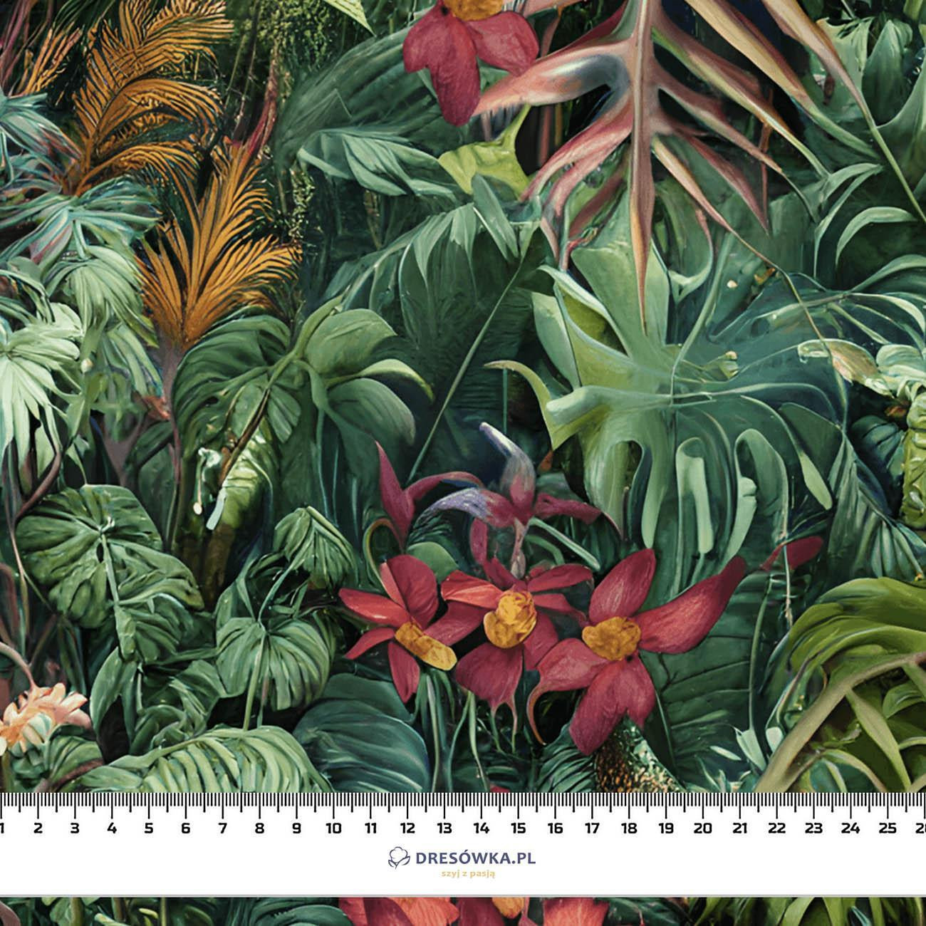 WILD JUNGLE pat. 1 - Cotton woven fabric