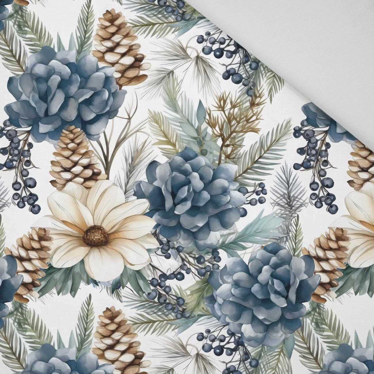 WINTER FLOWERS WZ.10 - Linen 100%