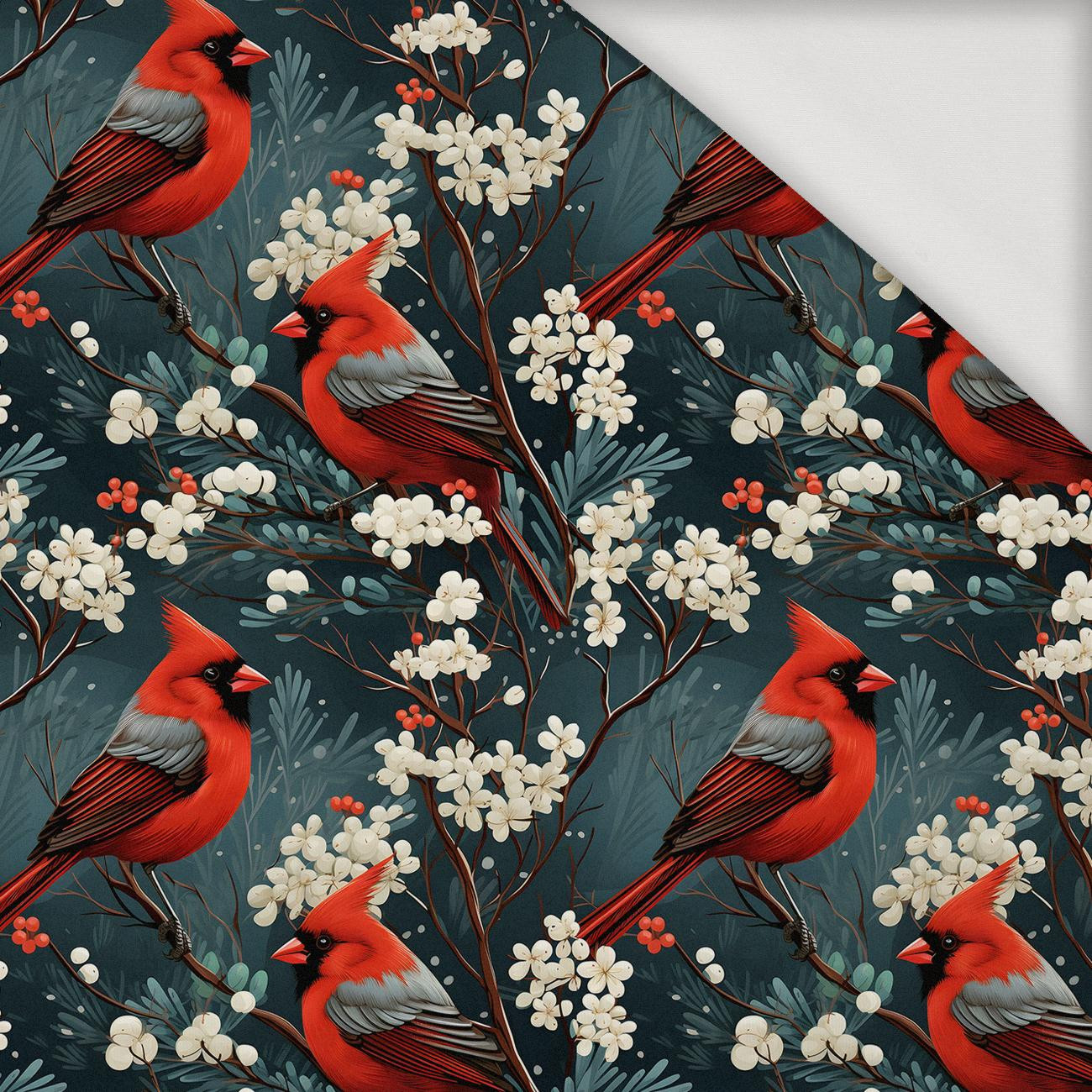 WINTER FLOWERS WZ.16 - Viscose jersey