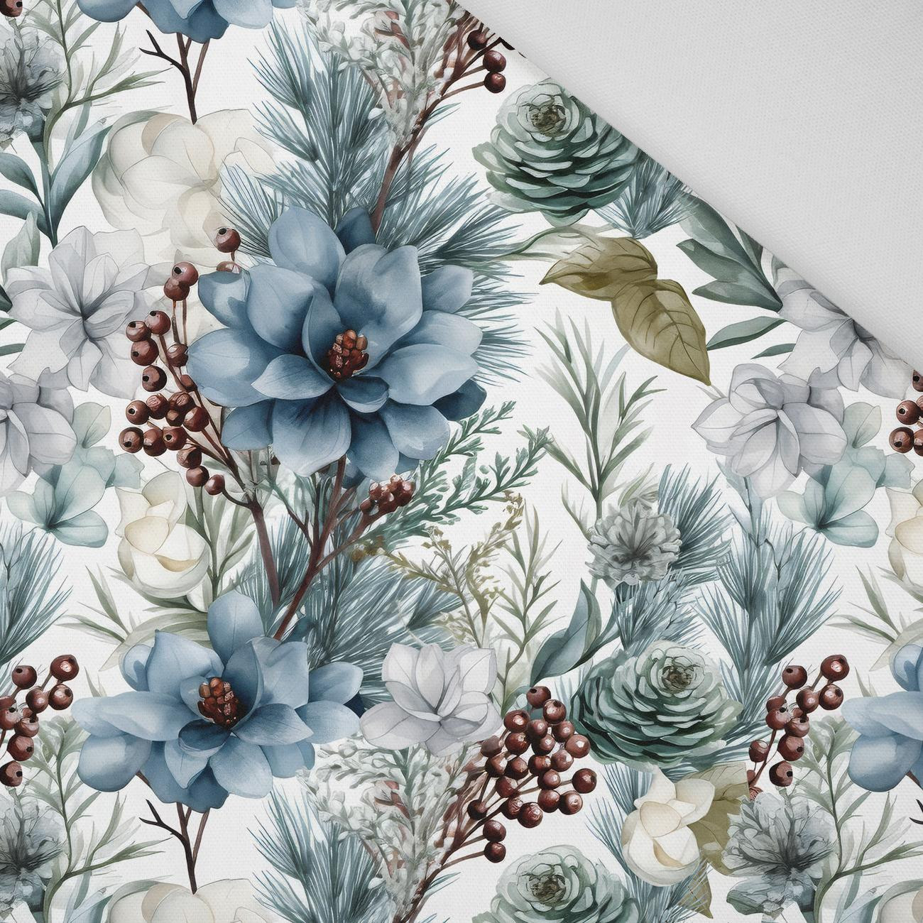 WINTER FLOWERS WZ.3 - Linen 100%
