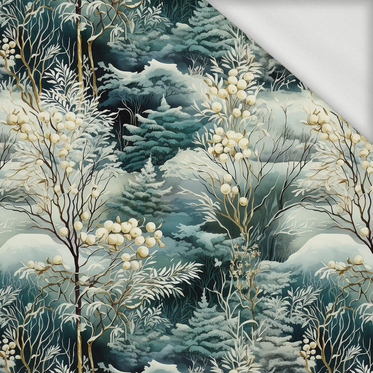WINTER FOREST VZ. 3 - looped knit fabric