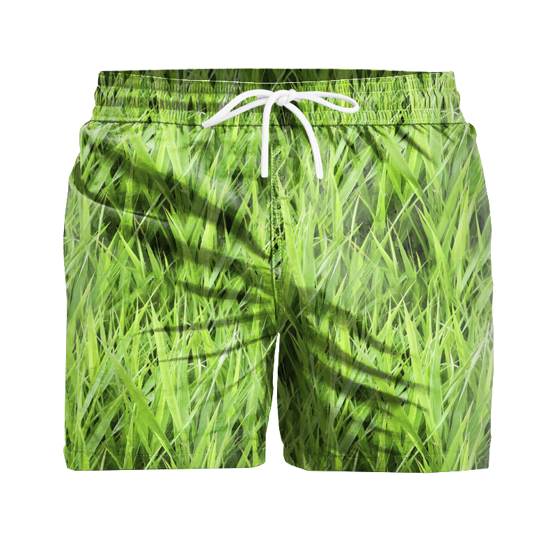 Men's swim trunks - GREEN GLADE - sewing set