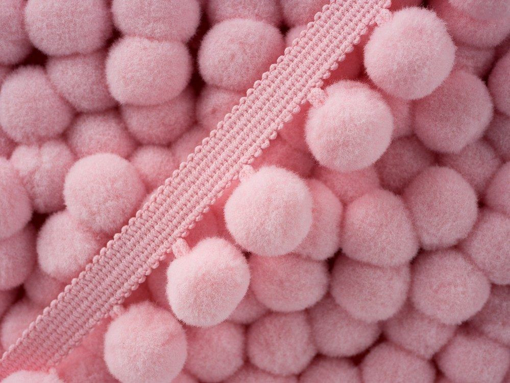 Pom Pom Trim PA40 - LIGHT PINK