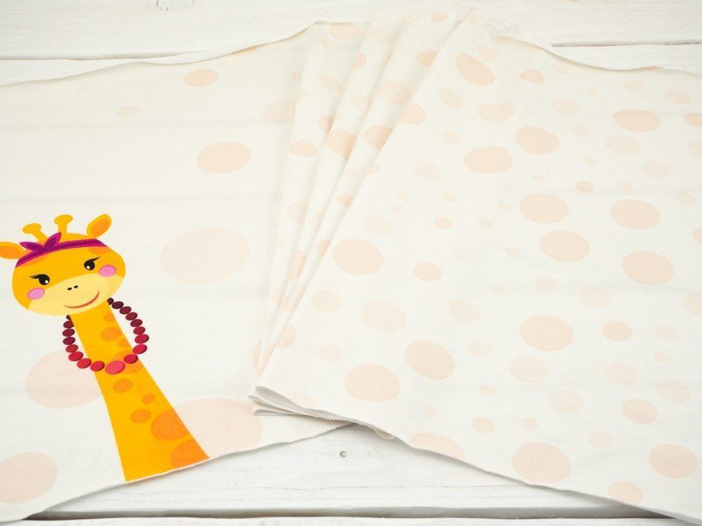 GIRAFFE - panel looped knit 
