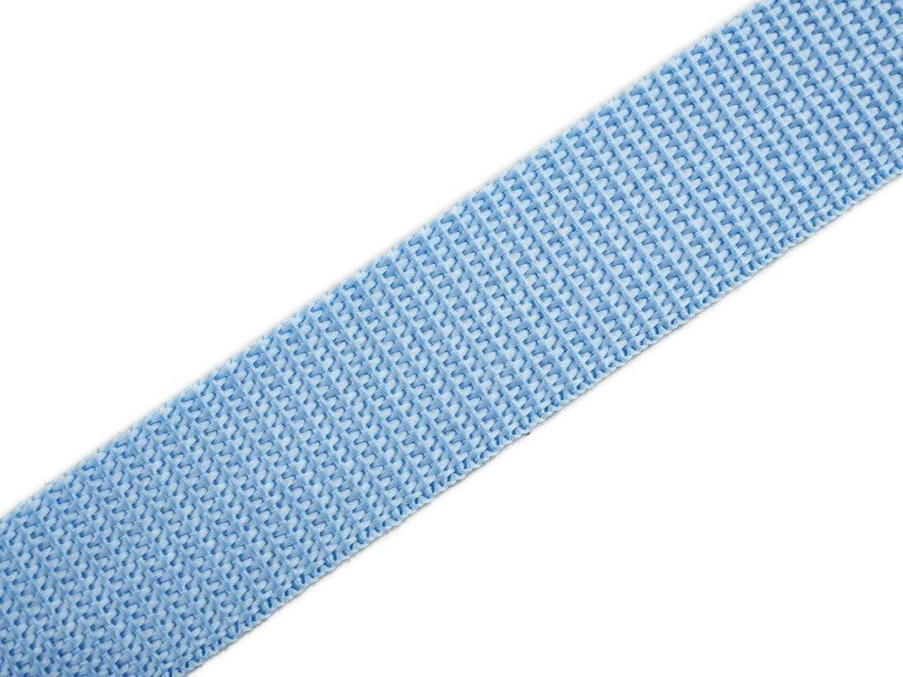 Webbing tape 25mm - light blue